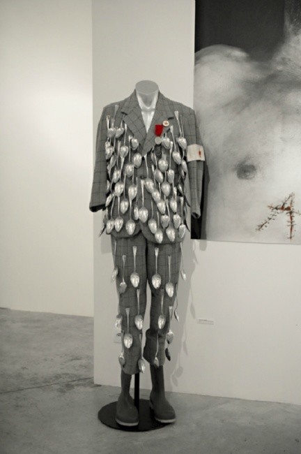 The  artist beggar suit